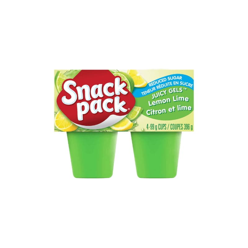 Snack pack lemon lime 396g
